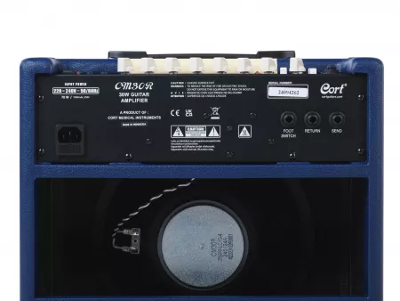 CM Series Гитарный комбоусилитель, синий, 30Вт, Cort, CM30R-EU-DB
