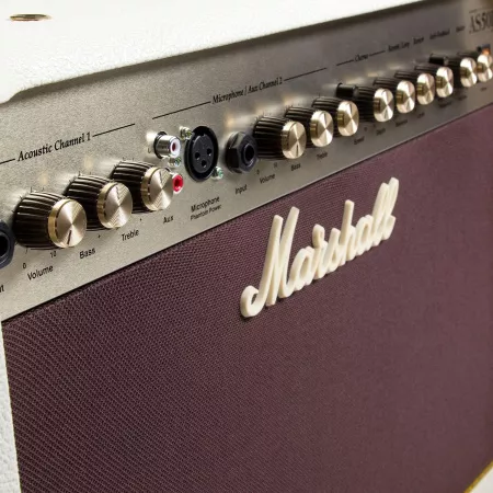 Комбоусилитель для акустической гитары, 50Вт, кремовый, Marshall, AS50D