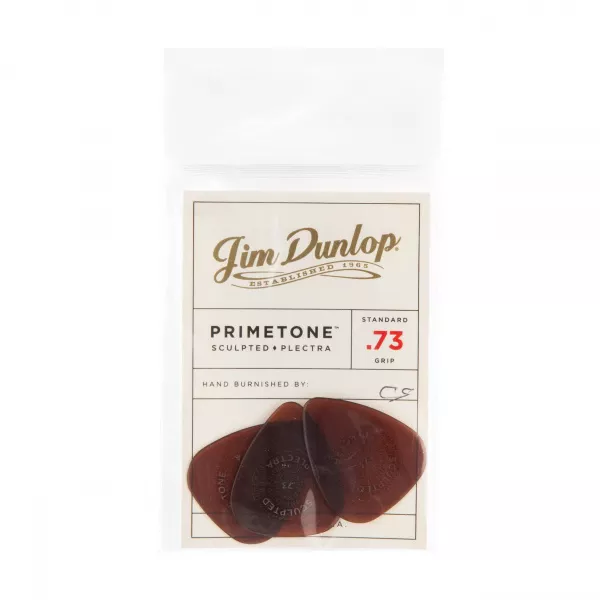 Primetone Медиаторы, 3шт, толщина 0.73мм, с насечкой, стандартные, Dunlop, 510P.73  рис.2 
