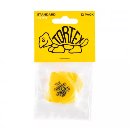 Tortex Standard Медиаторы 12шт, толщина 0,73мм, Dunlop, 418P.73