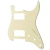 Пикгард для электрогитары Fender Stratocaster HH, 3 слоя, кремовая, Musiclily, MX2248CM