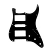 Пикгард для гитары Stratocaster Modern Style, 3 слоя, черная, Musiclily, MX1378BK