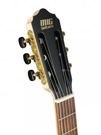 LAG1C Классическая гитара со звукоснимателем, MIG Guitars, LAG1C-BL24