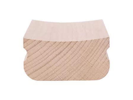 Блок для шлифовки накладки грифа, радиус 7.25", Doff, FPB-01-7