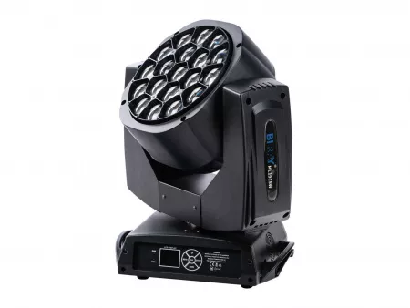 Моторизированная световая "голова", IP20, RGBW, LED 19x15Вт, Bi Ray, ML1915W