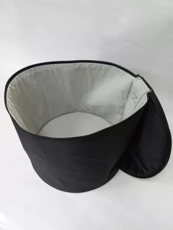 Чехол для барабана кавказского 13", чёрный, ткань ПВХ, MEZZO, MZ-Ch13-BK-1