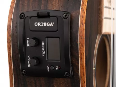 Custom Built Series Укулеле тенор, с двумя грифами 4/8 струн, со звукоснимателем, Ortega, HYDRA-ZS