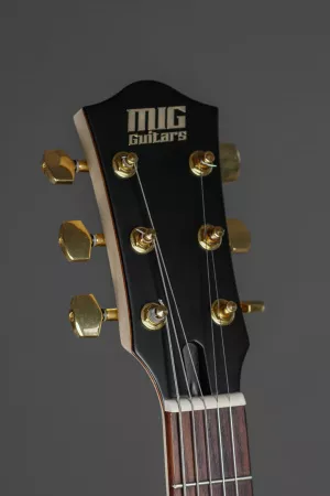 LTG1 Тревел электрогитара, зеленая, MIG Guitars, LTG1-GR24