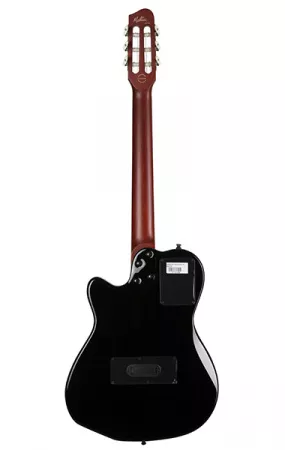 032174  ACS Cedar Black Электро-акустическая гитара с чехлом, черная, Godin