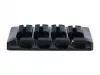 Бридж (струнодержатель) бас-гитары, черный, Metallor, BB-08-BK