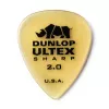Ultex Sharp Медиаторы 6шт, толщина 2,00мм, Dunlop, 433P2.00