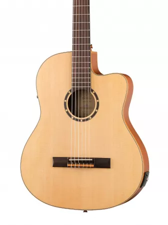 Family Series Классическая гитара 4/4, со звукоснимателем, Ortega, RCE125SN