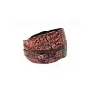 Leather Tigina Ремень для гитары, кожаный, фламинго, Fidel, FL8017LT