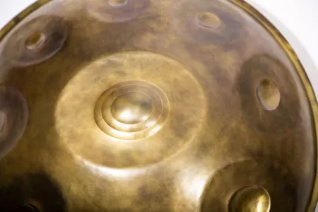 Глюкофон 53см, 9 мембран, ре-минор, Kosmosky, KSY.Handpan-9