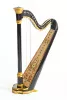 MLH0014 Capris Арфа 21 струнная (A4-G1), цвет - черный глянцевый, Resonance Harps