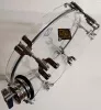 Compact Компактный том барабан из акрила 12"х3", с кронштейном, Мастерская Бехтеревых, TBAp-1203