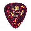 Genuine Celluloid Медиаторы, 12шт, тонкие, Dunlop, 483P05TH