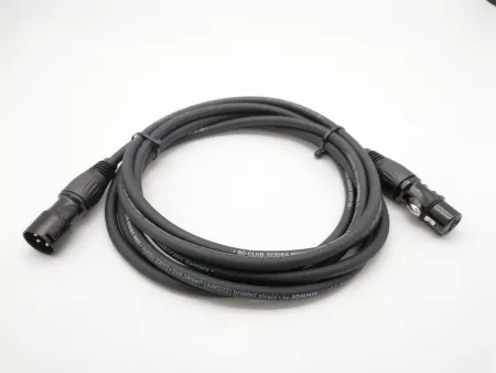 Кабель микрофонный 2м, ZZcable, E4-XLR-M-F-0200-0