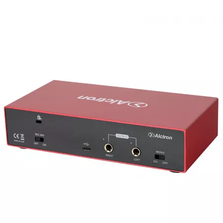 Звуковая карта USB, 24 бита/192 кГц, Alctron, U48MKII