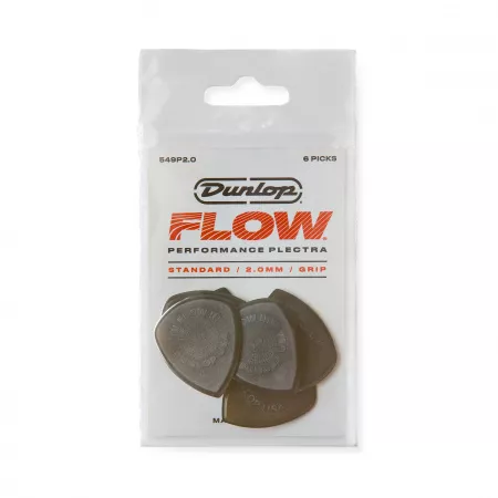 Flow Standard Медиаторы 6шт, толщина 2.0мм, Dunlop, 549P2.0
