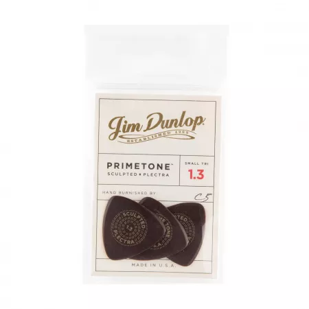 Primetone Медиаторы 3шт, толщина 1,3мм, маленький треугольник, Dunlop, 517P1.3