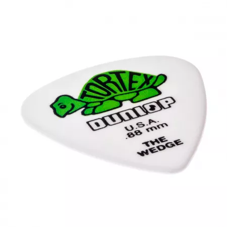 Tortex Wedge Медиаторы 12шт, толщина 0,88мм, Dunlop, 424P.88