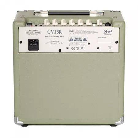 CM Series Гитарный комбоусилитель, зеленый, 15Вт, Cort, CM15R-EU-PG