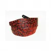 Leather Tigina Ремень для гитары, кожаный, лава, Fidel, FL8009LT