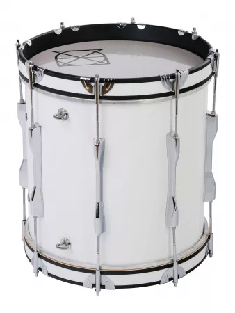 Маршевый бас-барабан, 14" х 14", Dixon, PMZCL4141-WT