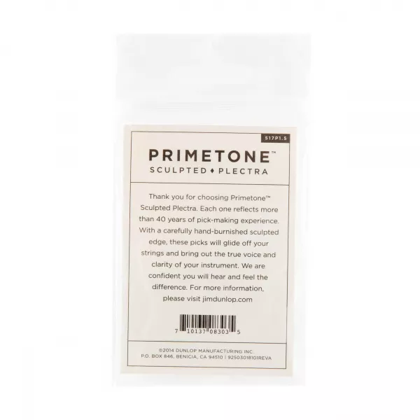 Primetone Медиаторы 3шт, толщина 1,5мм, маленький треугольник, Dunlop, 517P1.5  рис.2 