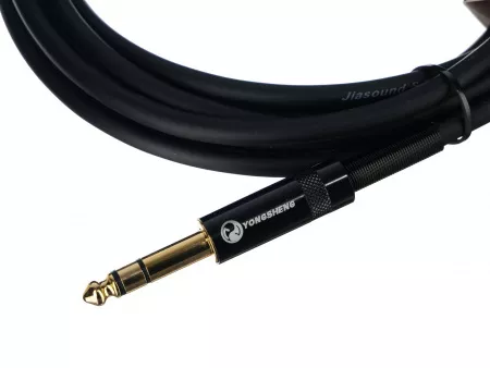 Удлинитель-переходник 6,35-3,5мм female, 5м, ZZcable, E49-6,35-3,5F-0500-0
