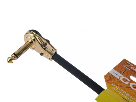Патч-кабель, угловой, беспаечный корпус, 15см, ZZcable, G38-JR-JR-0015-0