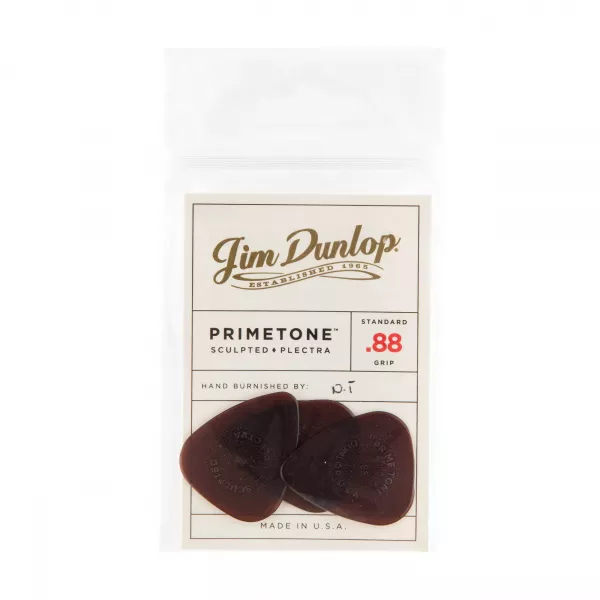 Primetone Медиаторы, 3шт, толщина 0.88мм, с насечкой, стандартные, Dunlop, 510P.88  рис.2 