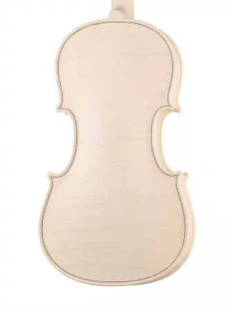 Заготовка скрипки с накладкой 4/4, Gliga, P-V044-WH