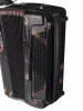 Аккордеон 41/120/7/2, черный, с футляром, Aurus, JH8004-A-BLACK