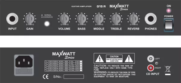 G15R  Гитарный комбоусилитель HiWatt