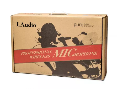 Беспроводная микрофонная система, 4 ручных передатчика, Laudio, LS-Q6-4M