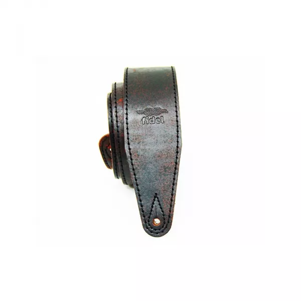 Leather 21 Ремень для гитары, кожаный, тлеющий костер, Fidel, FL60028L21L  рис.2 