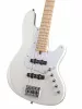 Elrick NJS Series Бас-гитара, белая, с чехлом, Cort, NJS4-WHT