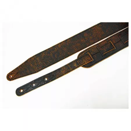 Leather 21 Ремень для гитары, кожаный, сцинк, Fidel, FL60018L21L