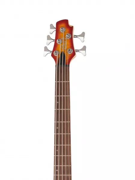 Action Series Бас-гитара 5-струнная, красный санберст, Cort, Action-DLX-V-Plus-CRS  рис.2 