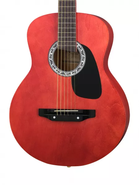 Акустическая гитара, цвет красное дерево, АККОРД, ACD-40A-12d-MAH  рис.2 