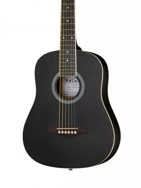 Акустическая гитара 34", черная матовая, Mirra, WM-3411-BK  рис.2 