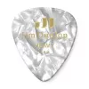 Genuine Celluloid Медиаторы, 12шт, толстые, белый перламутр, Dunlop, 483P04HV