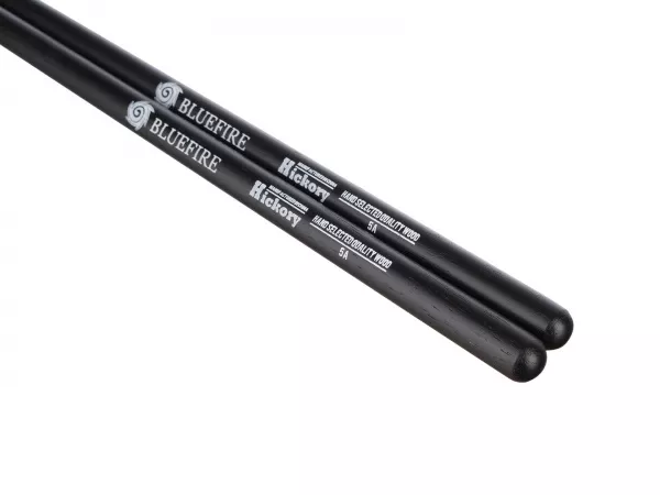 Colored Series Bluefire 5A BLACK Барабанные палочки, орех гикори, черные, HUN, 10104002  рис.2 