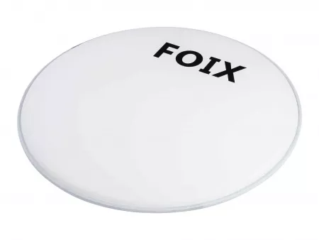 Пластик для бас-барабана 20", белый, с покрытием, Foix, FDH-25WC-20