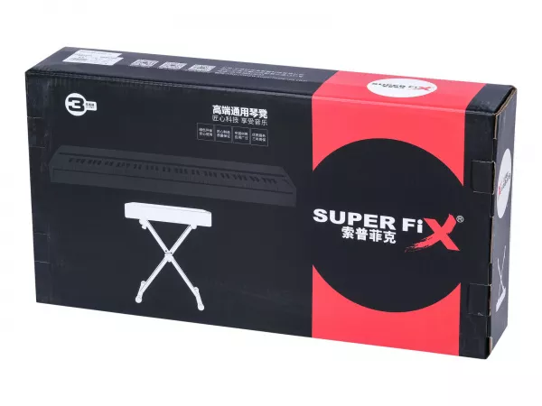 Банкетка, черная, Superfix, SKB134B  рис.2 