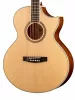 NDX Series Электро-акустическая баритон гитара, с вырезом, Cort, NDX-Baritone-NS