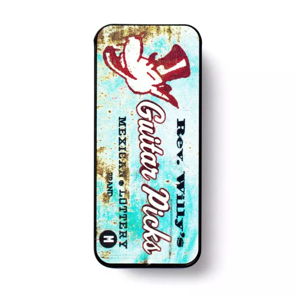Rev Willy Медиаторы 6шт, тонкие, в коробочке, Dunlop, RWT01L  рис.2 