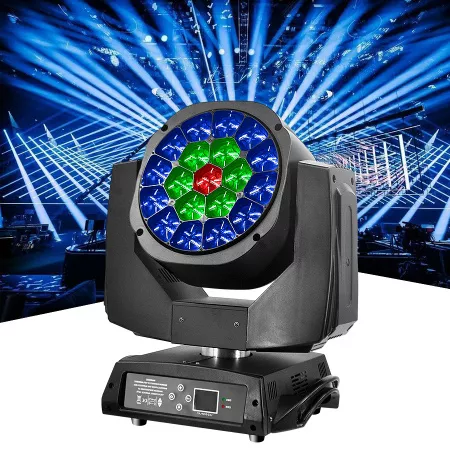 Вращающаяся голова Wash, Big Eye, RGBW, LED 19х15Вт, LFocus, MH-4